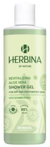 Herbina 250ml suihkugeeli Revitalizing Aloe Vera