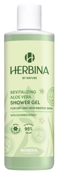 Herbina 250ml suihkugeeli Revitalizing Aloe Vera