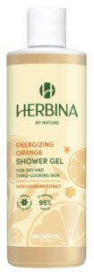 Herbina 250ml suihkugeeli Energizing Orange